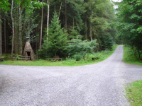 An der Koehlerhutte biegen sie nun rechts ab.